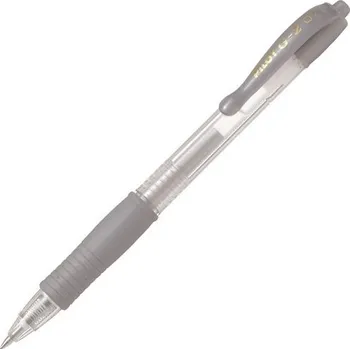Kancelář Gelový roller Pilot G-2 07 - stříbrný