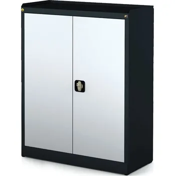 Alfa 3 Antistatická policová ESD skříň 2-dveřová, 2 police, 1170 x 920 x 500 mm