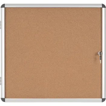 Kancelářský nábytek Bi-Office Vnitřní korková informační vitrína, 720 x 674 mm