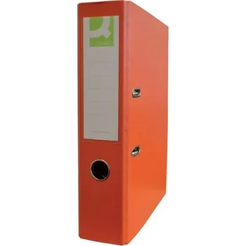 Pák.pořadač Q-C - A4, poloplast, 7,5 cm, oranžový