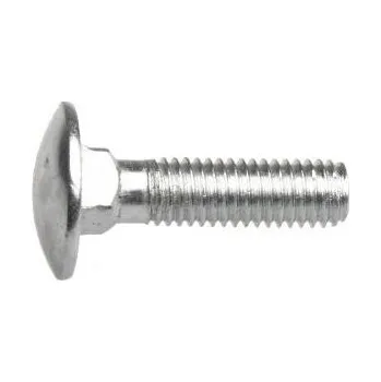 Šroub Šroub vratový M 6 x 35 mm půlkulatá hlava ZB - DIN 603