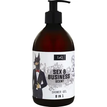 Sprchový gel LaQ Doberman sprchový gel s vůní sexu a byznysu doberman 8v1, 500 ml