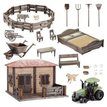 plyšák Mega zestaw farma ranczo DIY