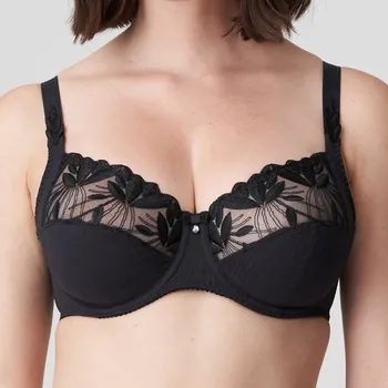 Podprsenka PrimaDonna - Orlando podprsenka vysoká nevyztužená charcoal 105F 0163151