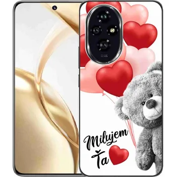 Pouzdro na mobilní telefon Gelový obal mmCase na Honor 200 5G - milujem Ťa sk