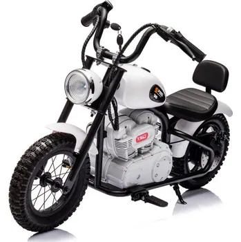 Dětské elektrovozidlo Mamido Elektrická motorka A9902 36V 350W bílá