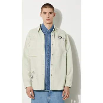 Dámská košile Bavlněná košile AAPE, M, modrá, 55X