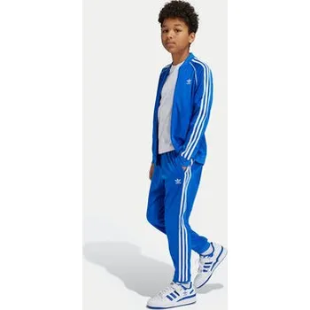 Dámská mikina adidas Mikina adicolor IY1583 Modrá Regular Fit 15_16Y