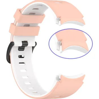 Silikonový Pásek Na Samsung Galaxy Watch Barva: Růžovo-Bílá