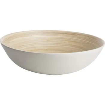 GUSTA Miska bambus 30 cm šedá