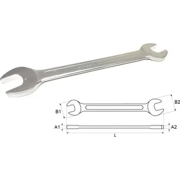 Klíč Klíč oboustranný leštěný DIN 3110 38-42mm 4CZech