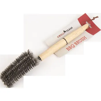 Příslušenství pro gril Trojhlavý grilovací kartáč GrillTeam