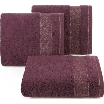 Ručník FROTÉ RUČNÍK NESSY 50X90 CM BORDOVÁ