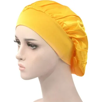 Čepice Axyz Art SatinSleep žlutá