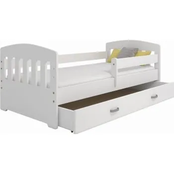 Dětská postel Dětská postel ORTLER 80x160 typ 6, bílá čela + bílé boky + vyzvednutí ZDARMA