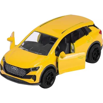 autíčko Audi Q4 E-Tron 2021 1:64 - Majorette Audi Q4 E-Tron + Sběratelská karta - model auta 1/64
