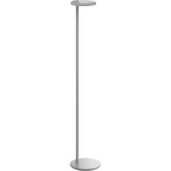 Lampička Flos Architectural FLOS Oblique Floor LED stojací lampa, 927, šedá - Ø hlavy 15,5 cm; délka kabelu 250 cm šedá lesklá 1 x 8 W LED - Doprava zdarma