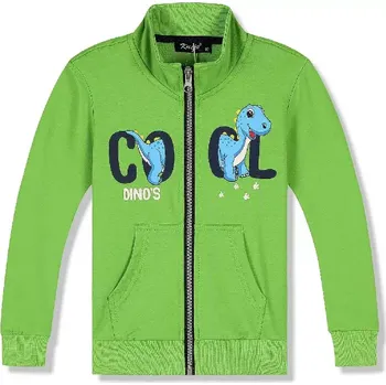 Chlapecká mikina Chlapecká mikina Kugo FM0260 zelená