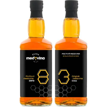 Medovina Dárek k 83. narozeninám - Medovina Elisa