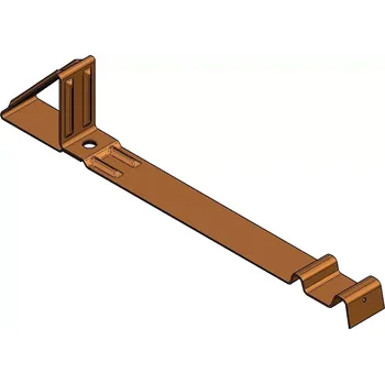 Protisněhový hák SGN016 Jungeimer Cosmo RAL 8017 (hnědá)