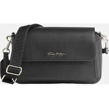 Kabelka Černá kabelka přes rameno Tommy Hilfiger Iconic - Barva Černá, Materiál Imitace Kůže 55721 AW0AW12308