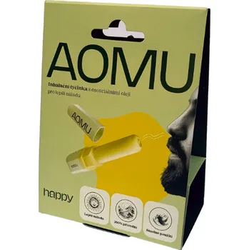 Inhalátor AOMU Happy inhalační tyčinka s esenciálními oleji 1 ks