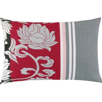 Povlak na dekorativní polštářek Bellatex Povláček krep Šedá,Růžová