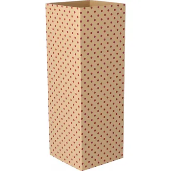 Jednorázové nádobí Reklamní CreaSleeve Kraft 399 papírový kraftový rukáv na zakázku, přírodní