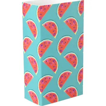 Jednorázové nádobí Reklamní CreaSleeve 289 papírový rukáv na zakázku, bílá