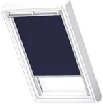 Zastiňovací roleta VELUX VELUX RFL Standard UK08 134 x 140 tmavě modrá (9050 Bílý lakovaný hliník (SWL)