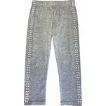 Dívčí 3/4 legíny - KUGO K661, šedá Barva: Šedá, Velikost: 158