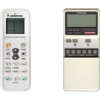 General TOSHIBA WX-E1NE - náhradní dálkový ovladač pro klimatizaci