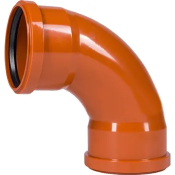 Kanalizační potrubí Osma KGBD-kanalizační koleno SW 110/87°, 228085