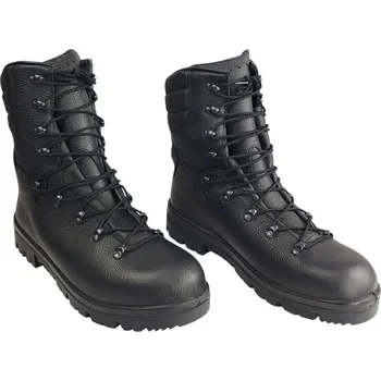 Pracovní obuv ARMÁDNÍ ORIGINÁL POLSKO Boty polní zimní kožené černé WZ 933/MON Polsko originál Vyberte velikost: 25