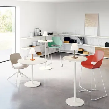 Lampička Rotaliana Dina+ T1 LED dobíjecí stolní lampa zelená - Stínidlo - Ø horní části 10 cm, výška 15 cm; základna - délka 11 cm, šířka 11 cm bílá, průhledná, zelená LED 8 W celkem - Doprava zdarma