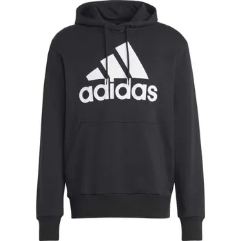 Pánská mikina Pánská mikina adidas BIG LOGO HOODIE 3XL Černá, Bílá