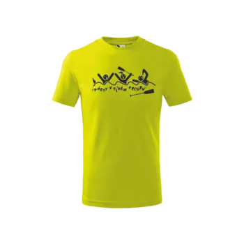 Pánské tričko Vodácké tričko pánské/dětské PÁRTY V PLNÉM PROUDU