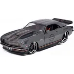 Chevrolet Camaro Z28 1968 černý 1:24 - Maisto Chevrolet Camaro Z/28 Harley-Davidson - kovový model auta