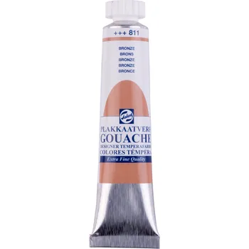 Speciální výtvarná barva TALENS Kvašová barva Gouache Extra Fine - 811 Bronze Objem: 20 ml