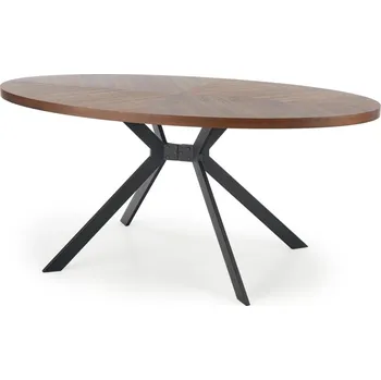 Jídelní stůl Stůl LARK, ořech/černá + vyzvednutí ZDARMA