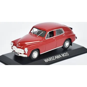 autíčko DeAgostini Warszawa M-20 1:43 - Legendární automobily minulé éry časopis s modelem #121 Warszawa M 20 - kovový model auta