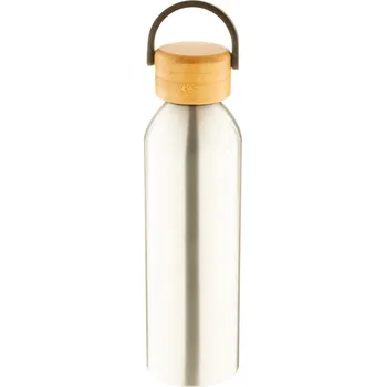 Láhev Reklamní Zoboo hliníková láhev, stříbrná