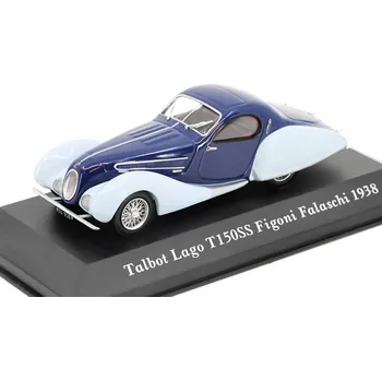 autíčko Talbot Lago T150SS Figoni Falaschi 1938 1:43 - Altaya časopis s modelem Talbot Lago T 150 SS Figoni Falaschi 1938 - kovový model auta