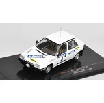 Škoda Favorit 136L #4 Rallye Valašská Zima 1989 Křeček/Motl 1:43 Škoda Favorit 136 L No.4 Rallye Valašská Zima 1989 Křeček/Motl - kovový model auta