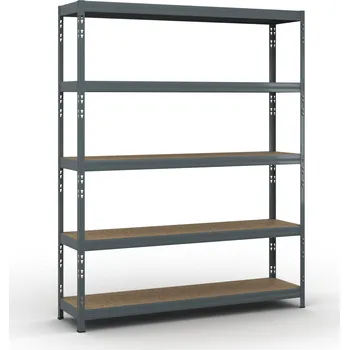 Dílenský regál Policový regál 1966x1600x400 mm, nosnost 350kg