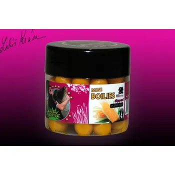 Nástraha LK BAITS MINI Boilies DIPPED 12mm 150ml Word Record Corn