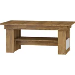 Konferenční stolek GATTON, dub burgundský/bílý lesk, 5 let záruka + vyzvednutí ZDARMA