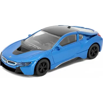 autíčko BMW i8 2015 modrý 1:43 - Rastar BMW i8 2015 - kovový model auta