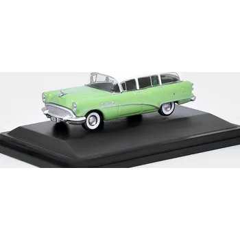 autíčko Buick Century Estate 1954 sv.zelená 1:87 - Oxford Buick Century Kombi - kovový model auta