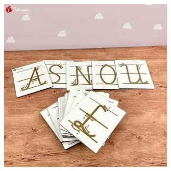 Předškolní výuka Alfabet do nauki pisania - duże litery